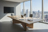 The Vibe Check Contemporary Solid Wood Conference Table