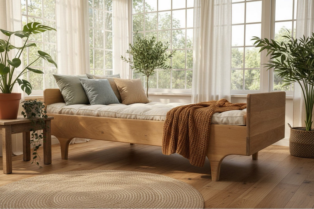 The Nap Trap Scandinavian Modular Wooden Daybed