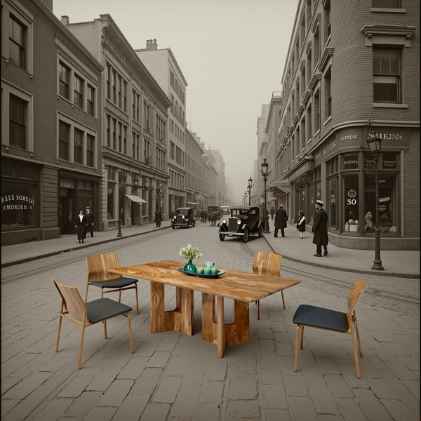 From Waste to Wonder: The Surprising History of Urban Lumber as a Furniture Industry Revolution