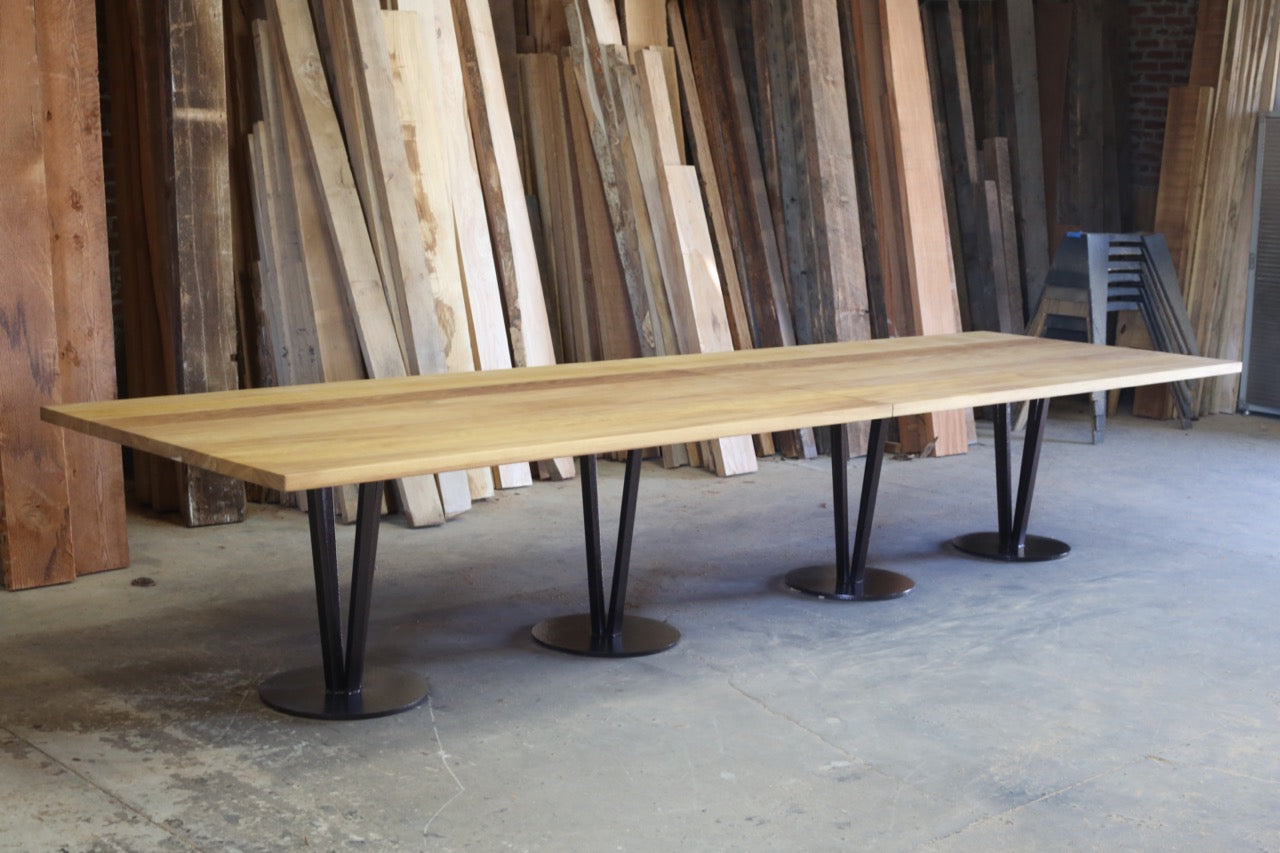 The Conrad Pedestal Table