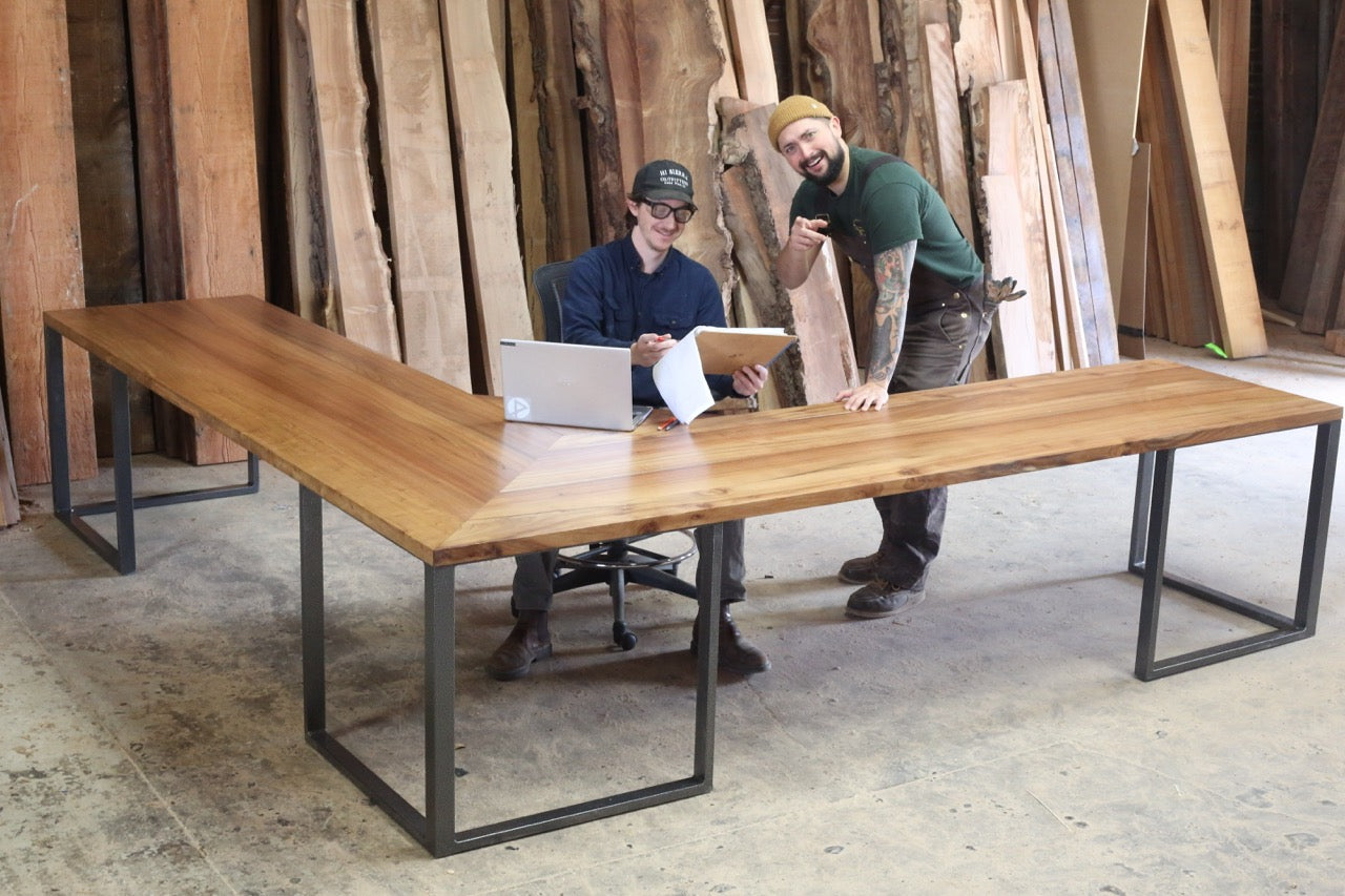 The Lucas L-Shaped Desk