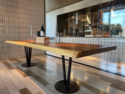The Conrad Pedestal Table
