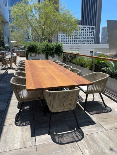 The Conrad Pedestal Table