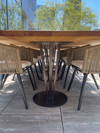 The Conrad Pedestal Table