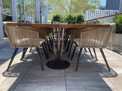 The Conrad Pedestal Table