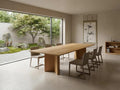 The Tanto Solid Wood Pedestal Conference Table
