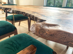 Unique wooden table design