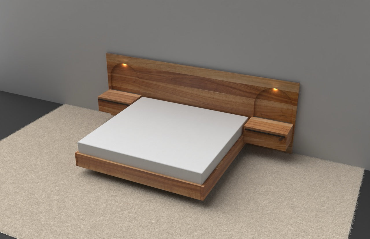The Timothy Bed Frame with Side Drawers
