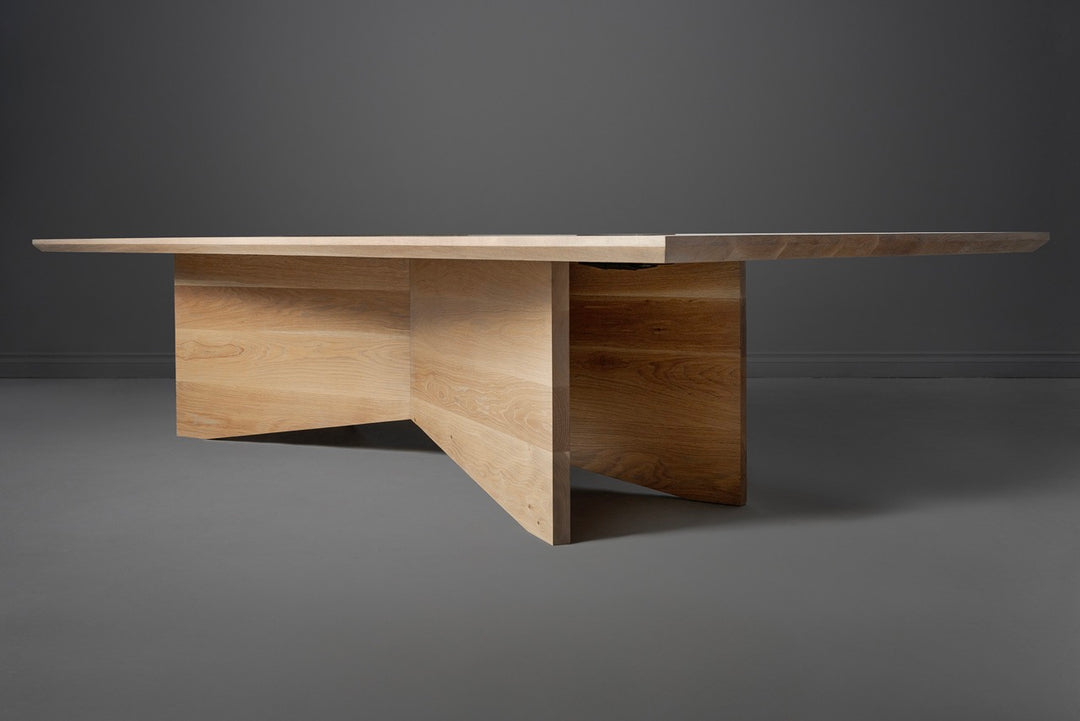 The Vibe Check Contemporary Solid Wood Conference Table | Wood