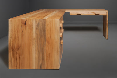 The Dougie L-Shaped Desk with Drawers