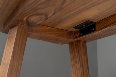 The Vasquez Leather-Wrapped Curved Desk with Drawers