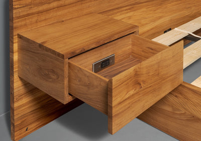 The Glendower Bed Frame with In-Drawer Charging Outlets