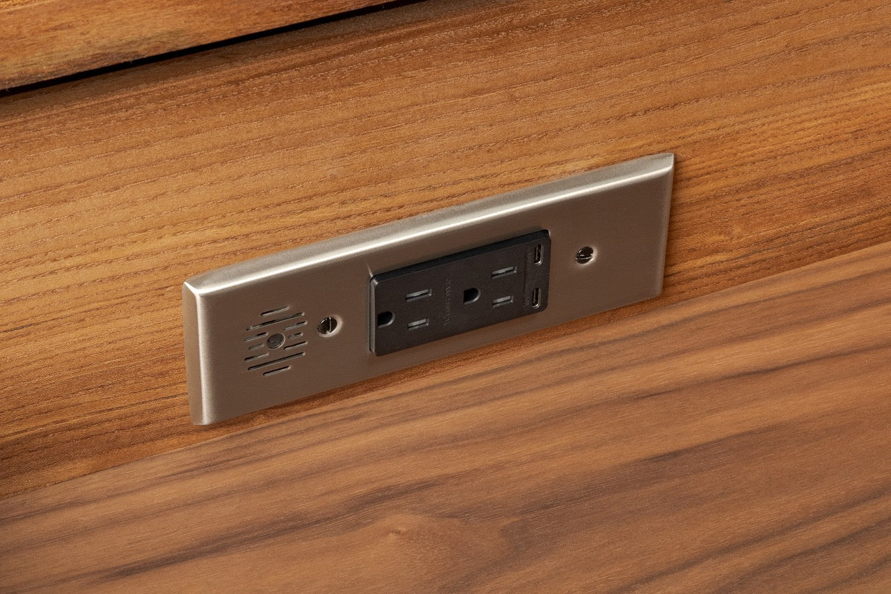 The Glendower Bed Frame with In-Drawer Charging Outlets