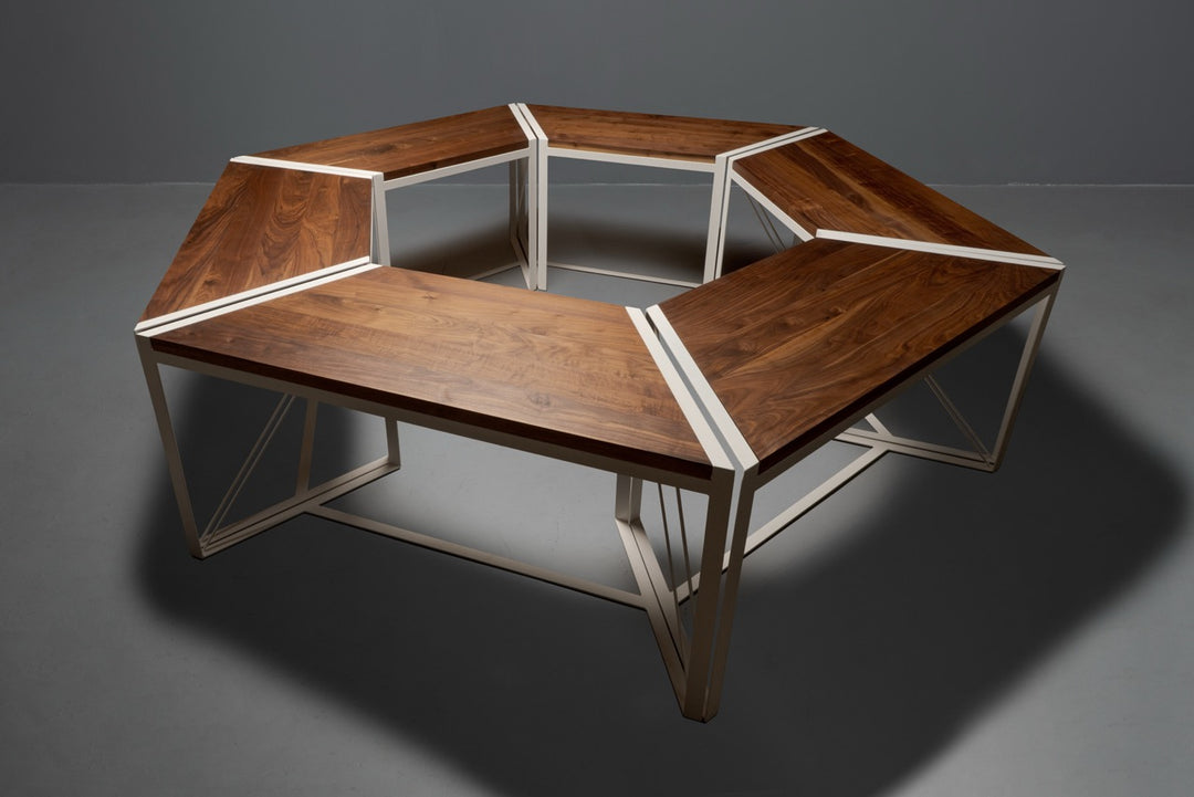 The Hive Mind Modular Conference Table and Desk System (priced per