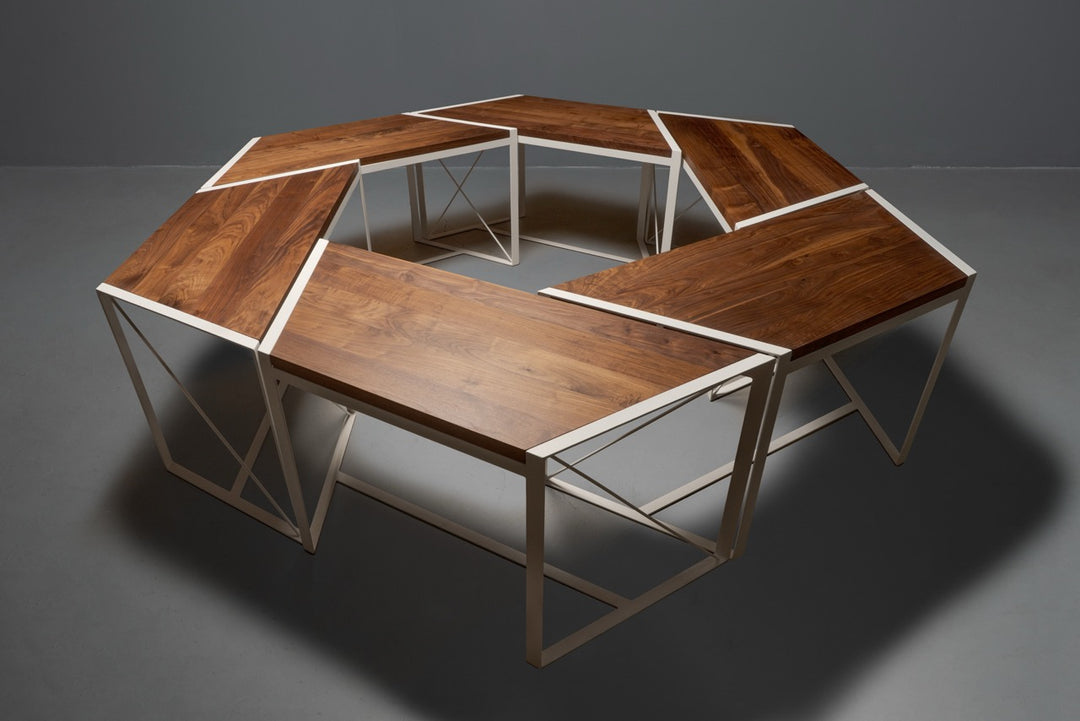 The Hive Mind Modular Conference Table and Desk System (priced per