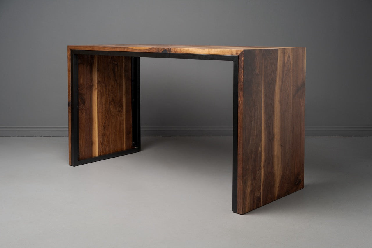 The Gnomon Counter-Height Desk | Wood Furniture | Parkman Woodworks
