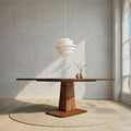 The Burroughs Banquette Dining Table