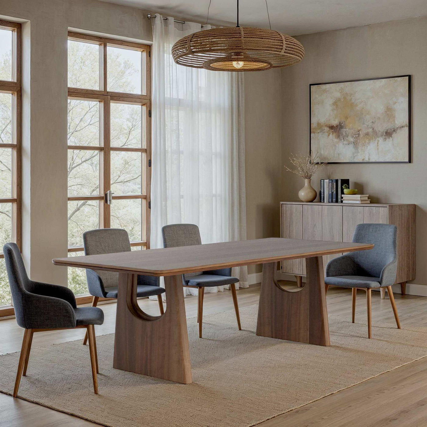 The Belle Curve Dining Table