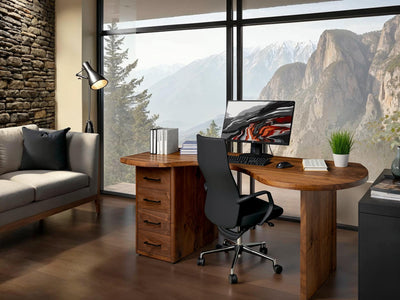The Caterina 4-Drawer Storage Desk