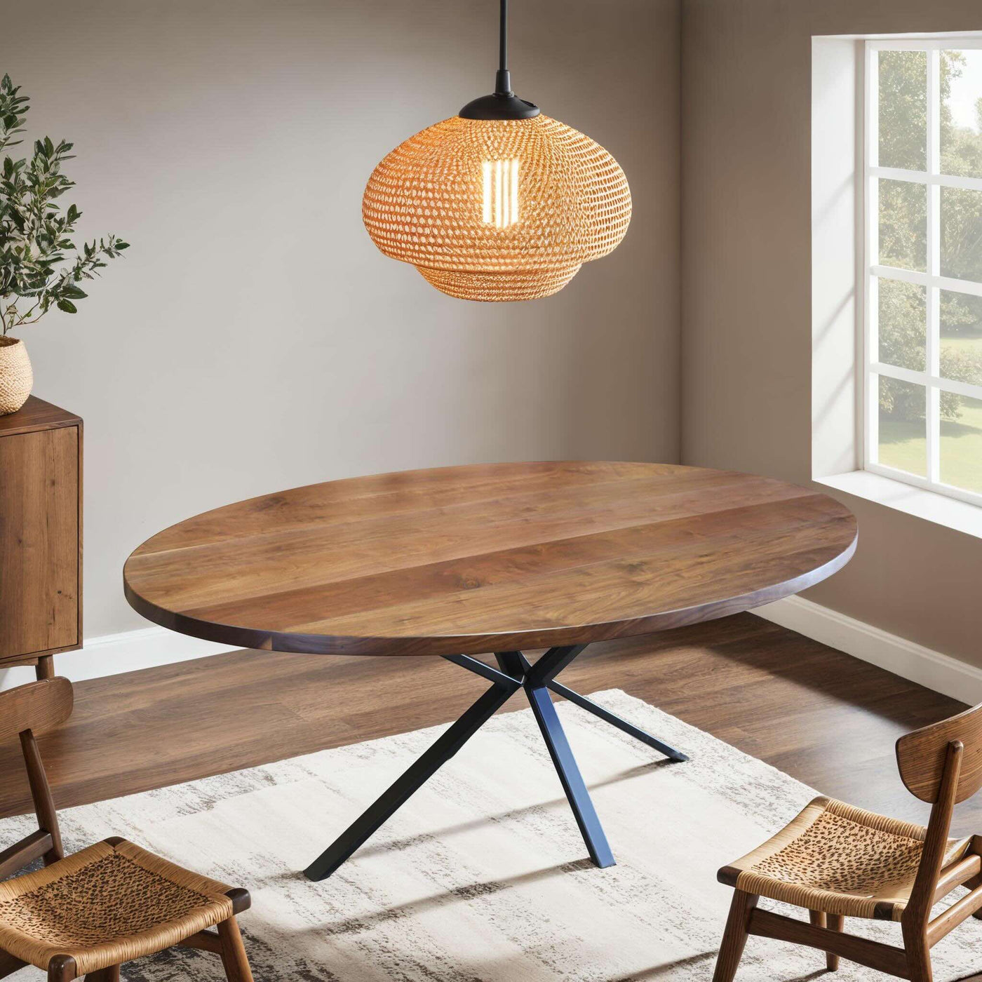 The Lala Pedestal Dining Table