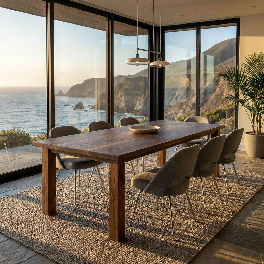 The Michelle Rustic Modern Farmhouse Dining Table