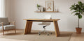 The Japandi Dandy Solid Wood Writing Desk