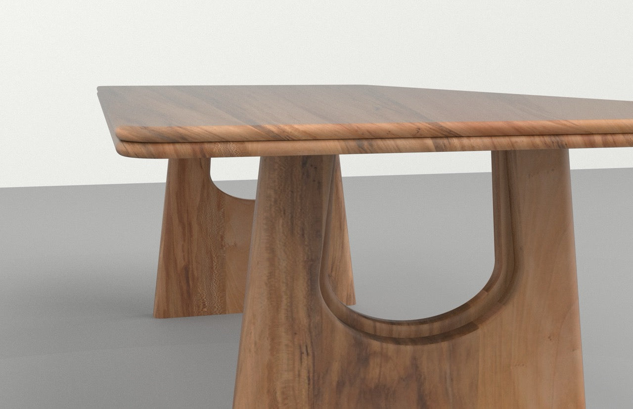 The Belle Curve Dining Table