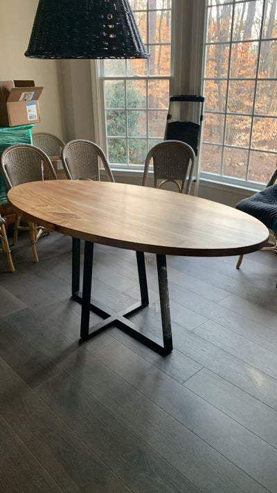 The Aimee Dining Table - Parkman Woodworks Store