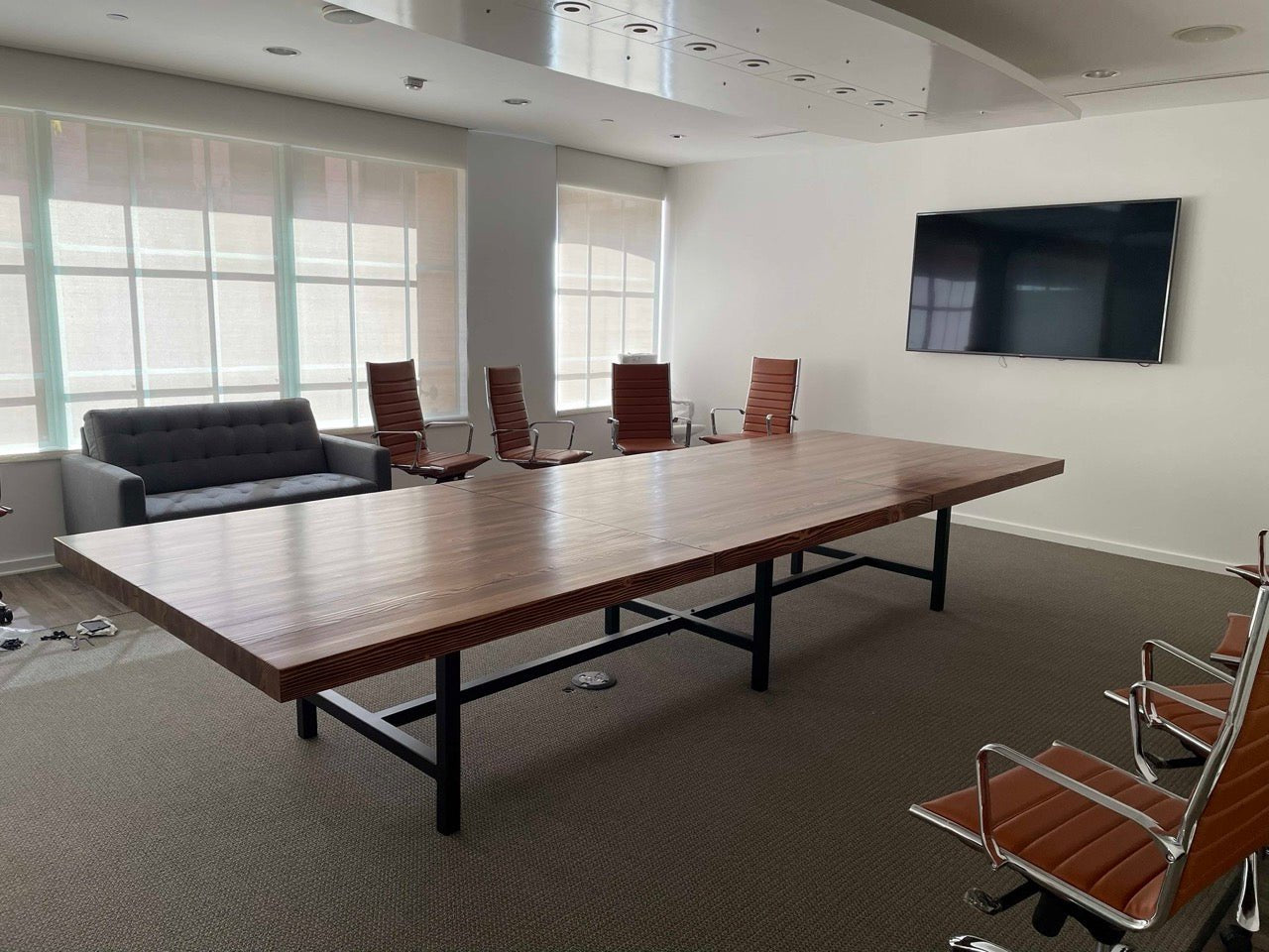 The Honor Bar Conference Table - Parkman Woodworks Store