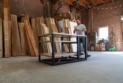 The Rudy Kitchen Island - Parkman Woodworks Store