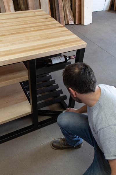 The Rudy Kitchen Island - Parkman Woodworks Store