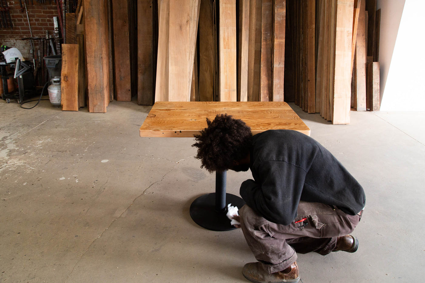 The Amber Dining Table - Parkman Woodworks Store