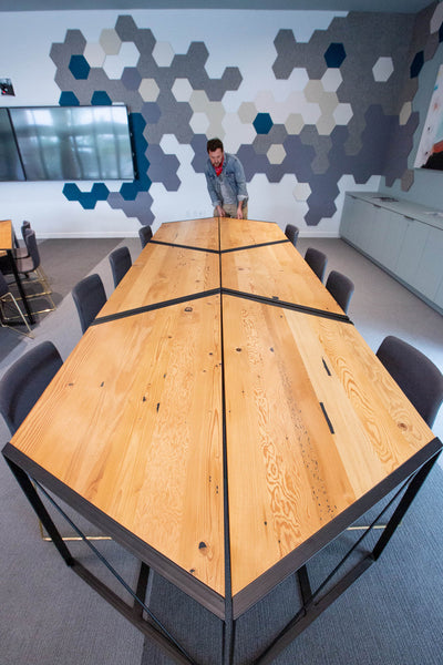 The CB Modular Desk & Conference Table - Parkman Woodworks Store