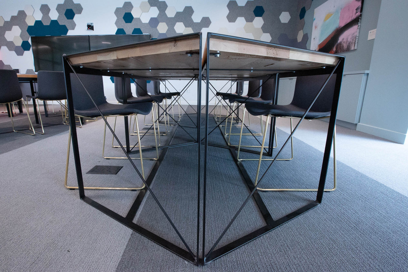 The CB Modular Desk & Conference Table - Parkman Woodworks Store