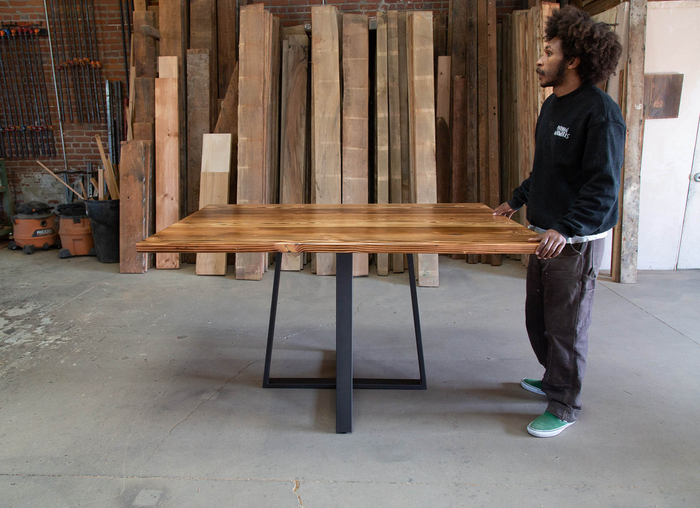 The Aimee Dining Table - Parkman Woodworks Store