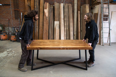 The Lauren Dining Table - Parkman Woodworks Store