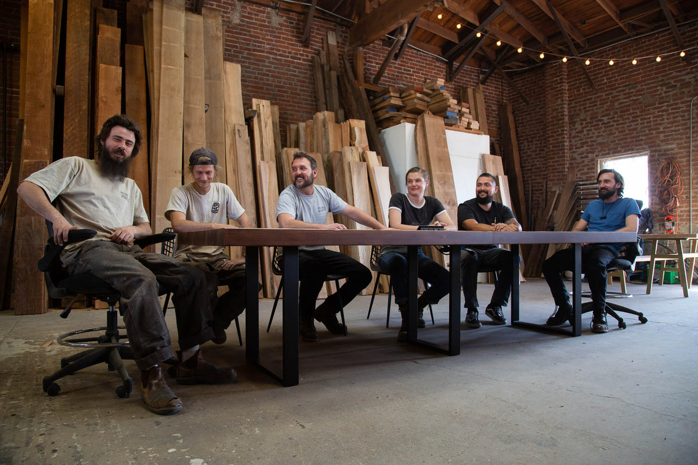 The Violet Conference Table - Parkman Woodworks Store