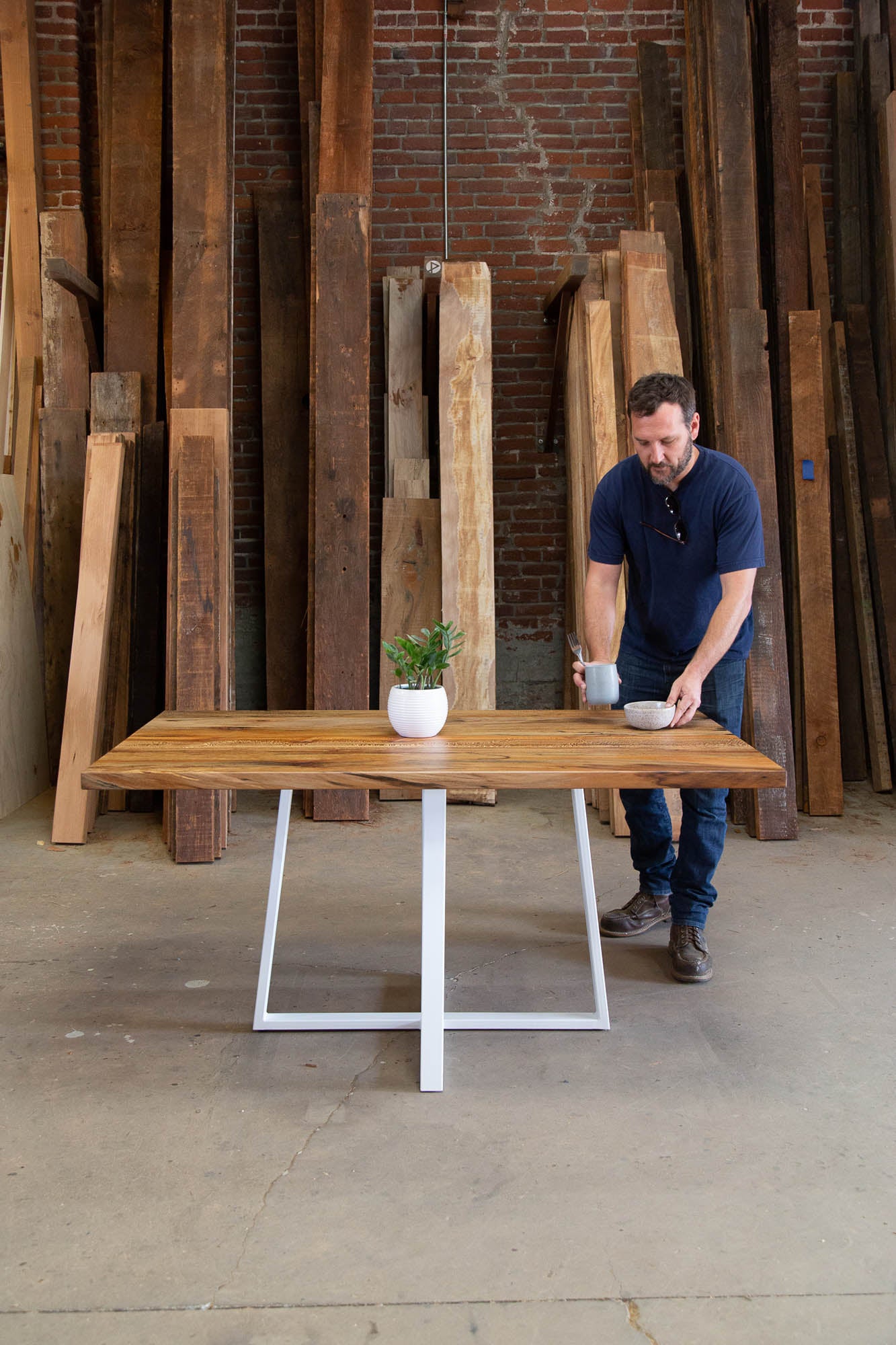 The Aimee Dining Table - Parkman Woodworks Store