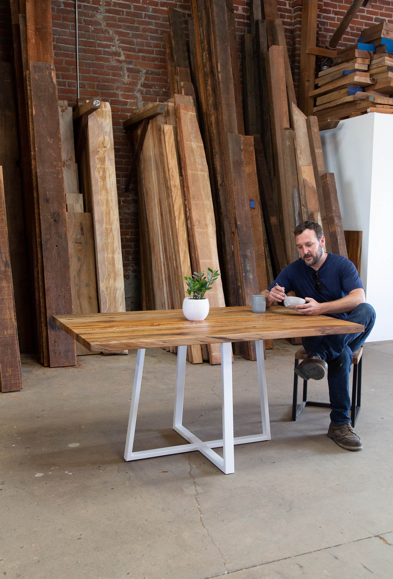 The Aimee Dining Table - Parkman Woodworks Store