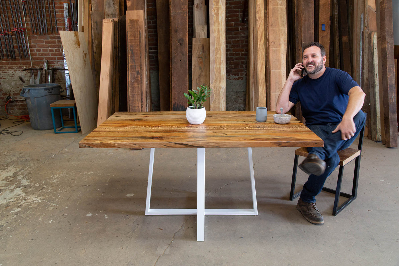 The Aimee Dining Table - Parkman Woodworks Store