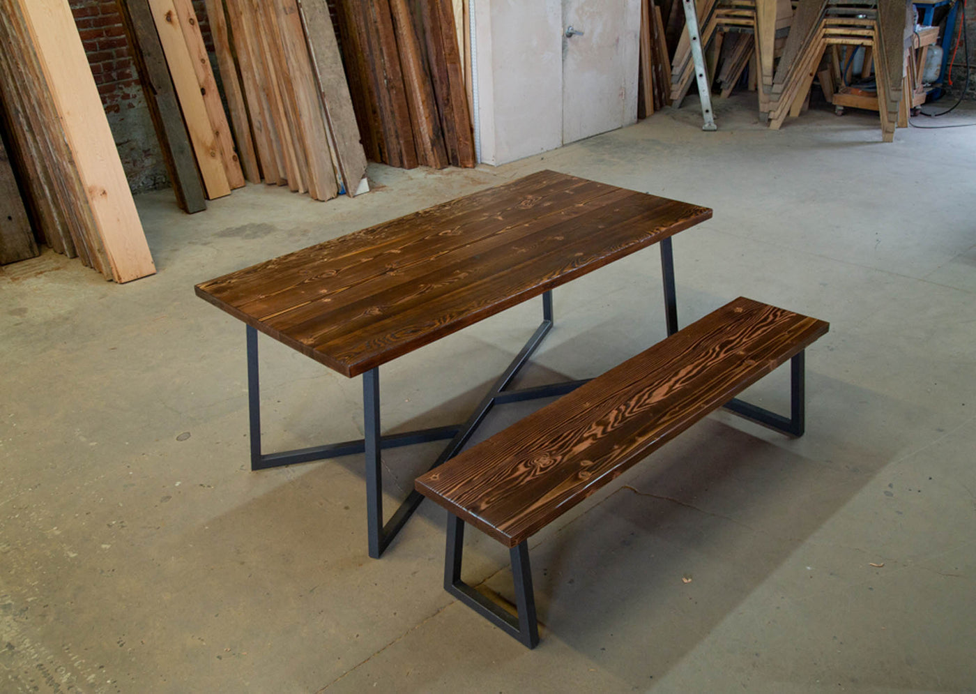 The Lauren Dining Bench - Parkman Woodworks Store