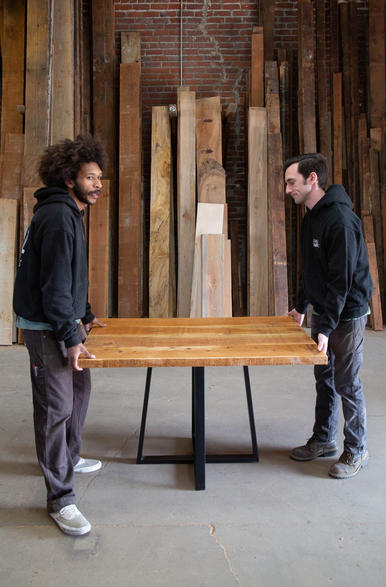 The Aimee Dining Table - Parkman Woodworks Store