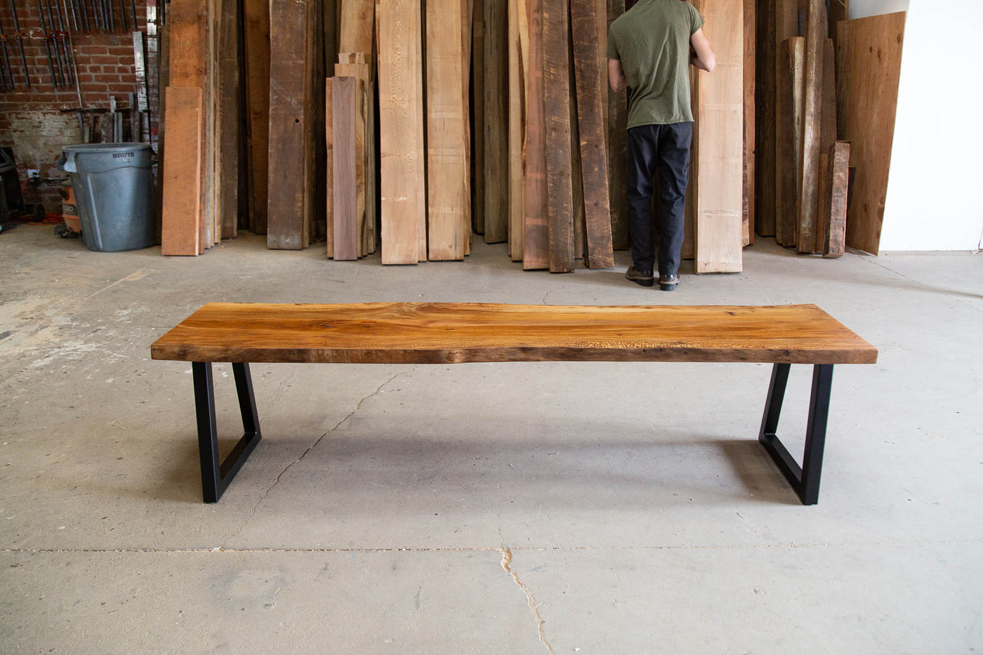 The Lauren Dining Bench - Parkman Woodworks Store