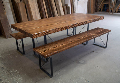 The Ashley Dining Bench - Parkman Woodworks Store