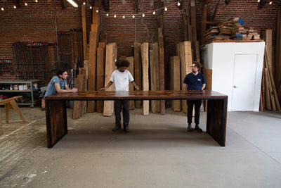 The Nicolette Conference Table - Parkman Woodworks Store