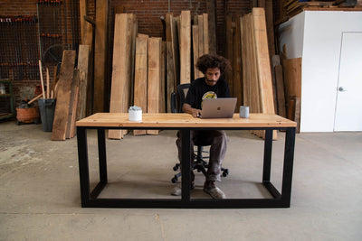 The Kinga Computer Desk - Parkman Woodworks Store