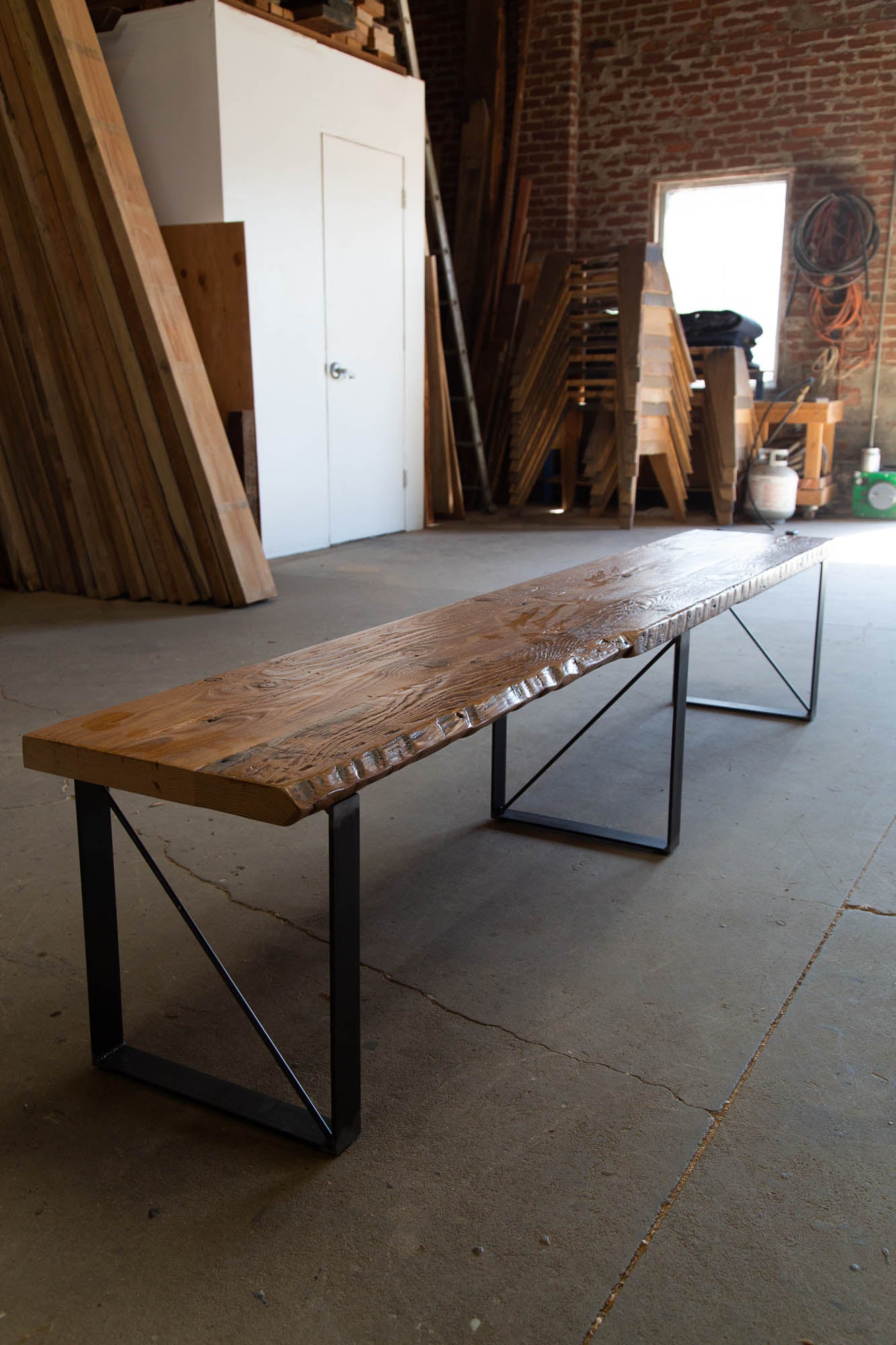 The Ashley Dining Bench - Parkman Woodworks Store