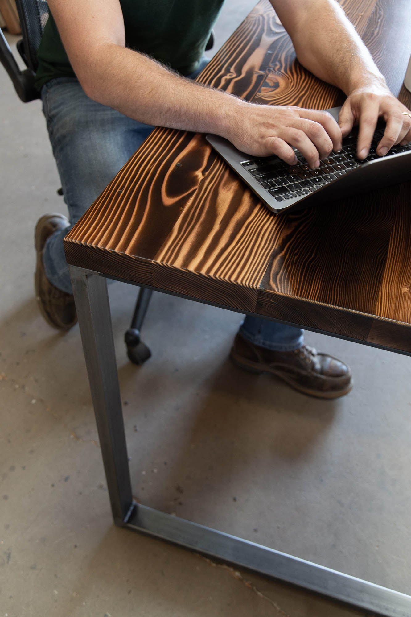 The Kinga Computer Desk - Parkman Woodworks Store