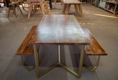 The Miguel Dining Bench - Parkman Woodworks Store