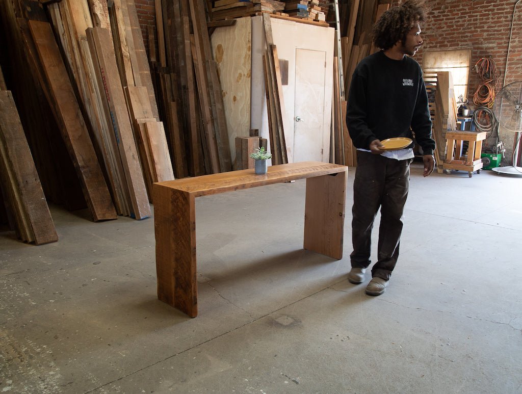 The Elizabeth Console Table - Parkman Woodworks Store